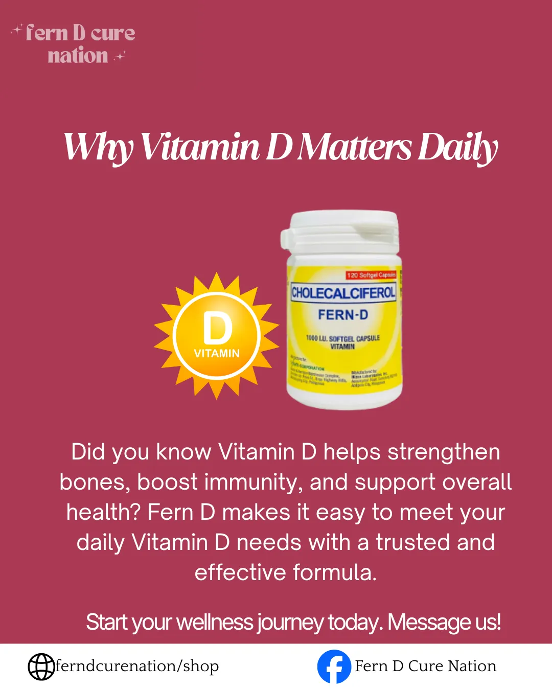 iFern vitamin D supplement